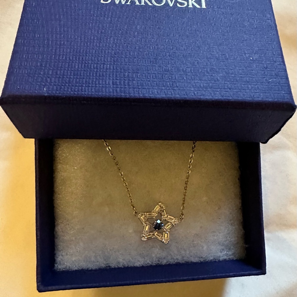 SWAROVSKI Crystal Star Pendant Necklace